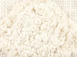 Almofada Com Bordado Em Algodao Creme 35 X 55 Cm Papaver