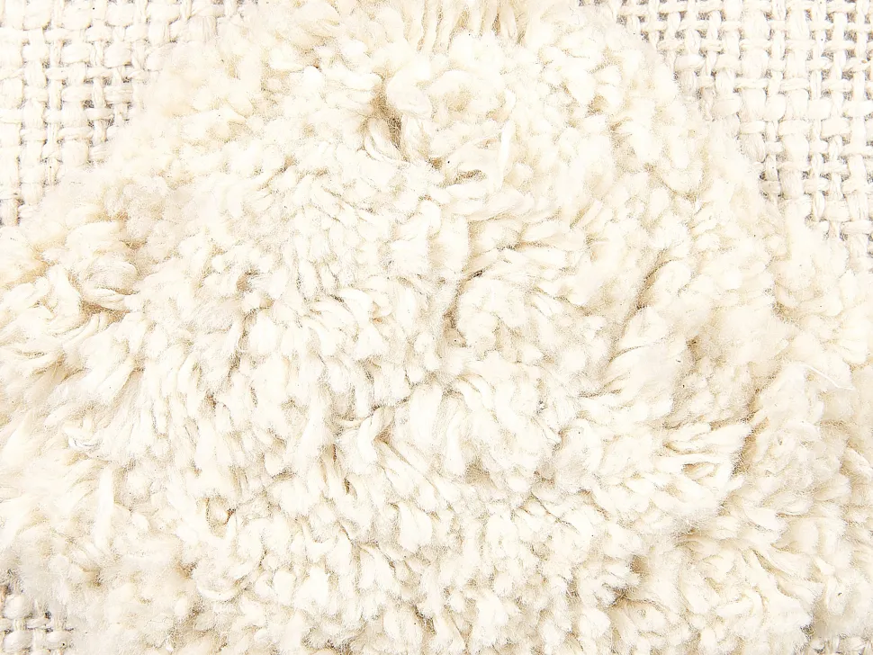 Almofada Com Bordado Em Algodao Creme 35 X 55 Cm Papaver