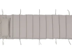 Almofada Complementar Para Espreguicadeira 180 X 60 X 5 Cm Taupe Brescia