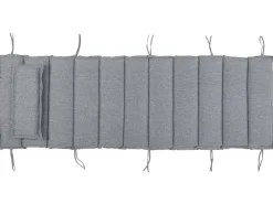 Almofada Complementar Para Espreguicadeira 180 X 60 X 5 Cm Cinzento Brescia