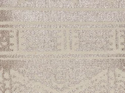 Almofada De Algodao Com Padrao Geometrico 50 X 50 Cm Rosa Dourado Oujda