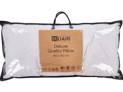 Almofada De Alto Perfil Com Enchimento De Poliester 40 X 80 Cm Diran