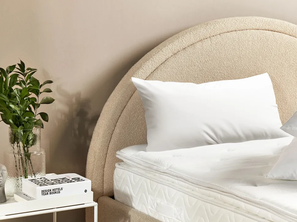 Almofada De Baixo Perfil Com Recheio De Poliester 40 X 80 Cm Mana