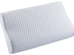 Almofada De Espuma De Memoria 50 X 30 Cm Branco Kangto