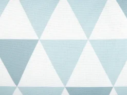 Almofada De Jardim 40 X 70 Cm Azul E Branco Trifos