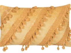 Almofada Decorativa 30 X 50 Cm Amarela Ayroor