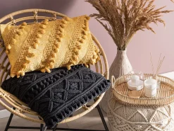 Almofada Decorativa 30 X 50 Cm Amarela Ayroor