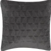 Almofada Decorativa Algodao Cinzento Com Relevo 45 X 45 Cm Lalam