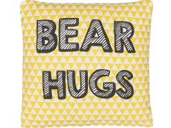 Almofada Decorativa Amarela 40 X 40 Cm Radzkot