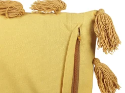 Almofada Decorativa Amarela 45 X 45 Cm Lynchis