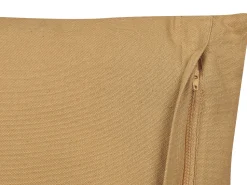 Almofada Decorativa As Riscas Em Algodao Creme E Branco 45 X 45 Cm Salix