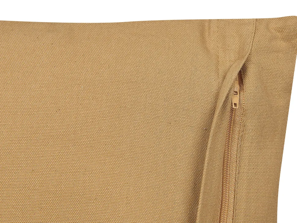 Almofada Decorativa As Riscas Em Algodao Creme E Branco 45 X 45 Cm Salix