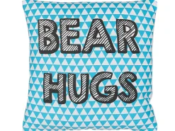 Almofada Decorativa Azul 40 X 40 Cm Radzkot