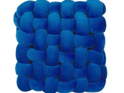Almofada Decorativa Azul Com Nos 30 X 30 Cm Sirali