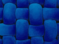 Almofada Decorativa Azul Com Nos 30 X 30 Cm Sirali