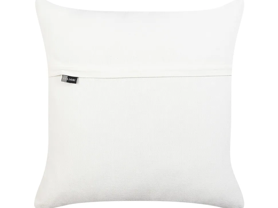 Almofada Decorativa Bordada Algodao Multicolor 50 X 50 Cm Mehsana