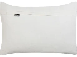 Almofada Decorativa Bordada Em Algodao Multicolor 40 X 60 Cm Majra