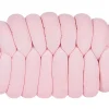 Almofada Decorativa Com No Rosa 45 X 25 Cm Panara