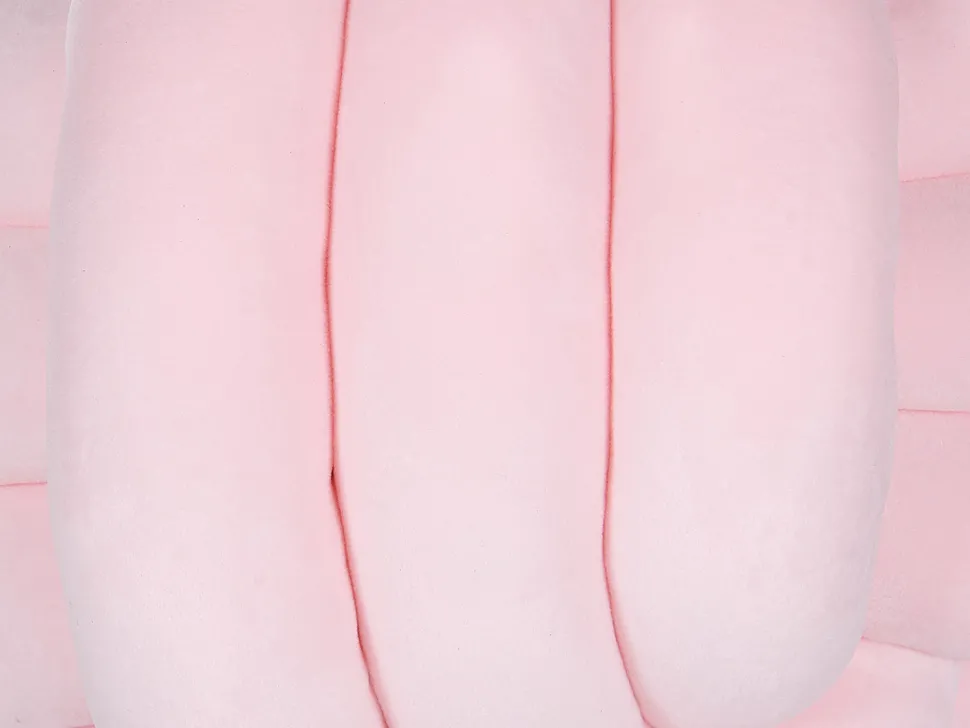 Almofada Decorativa Com No Em Veludo Rosa 30 X 30 Cm Malni