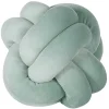 Almofada Decorativa Com No Em Veludo Verde 20 X 20 Cm Malni