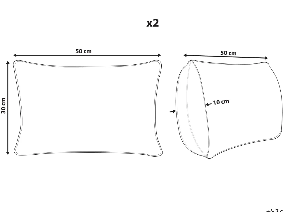 Almofada Decorativa Com Padrao Geometrico Em Juta Multicolor 30 X 50 Cm Pulicat