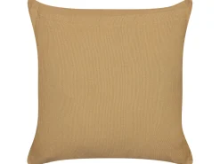 Almofada Decorativa Com Padrao Geometrico Em Algodao Creme E Branco 45 X 45 Cm Banyan