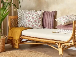 Almofada Decorativa Com Padrao Floral Em Algodao Multicolor 45 X 45 Cm Celtis