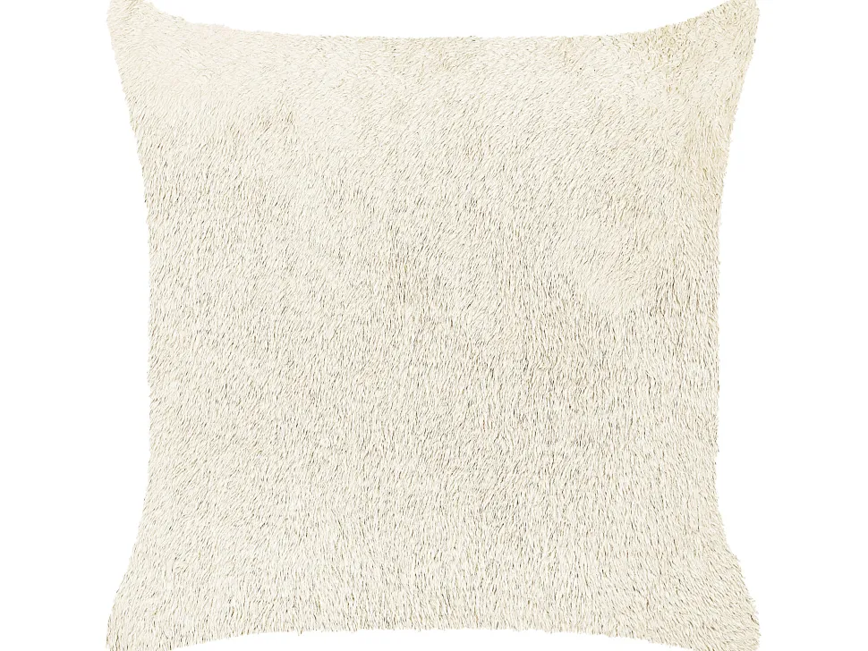 Almofada Decorativa Creme Claro 45 X 45 Cm Pilea