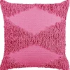 Almofada Decorativa Em Algodao Rosa 45 X 45 Cm Rhoeo