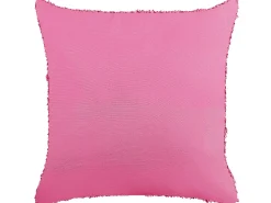 Almofada Decorativa Em Algodao Rosa 45 X 45 Cm Rhoeo
