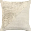 Almofada Decorativa Em Algodao Creme 45 X 45 Cm Pellaea