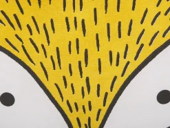 Almofada Decorativa Em Forma De Raposa Amarela 50 X 40 Cm Vadodara