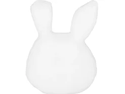 Almofada Decorativa Em Forma De Coelho Branco E Preto 53 X 45 Cm Kanpur