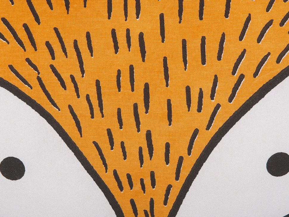 Almofada Decorativa Em Forma De Raposa Laranja 50 X 40 Cm Vadodara