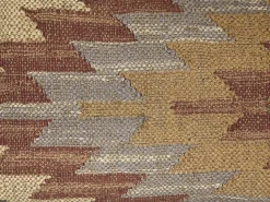 Almofada Decorativa Em Juta Multicolor 30 X 50 Cm Deepor