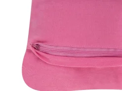 Almofada Decorativa Em Macrame De Algodao Rosa 30 X 50 Cm Kiris