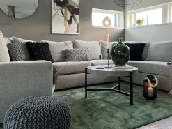 Almofada Decorativa Em Macrame De Algodao Cinzento 30 X 45 Cm Kirikkale