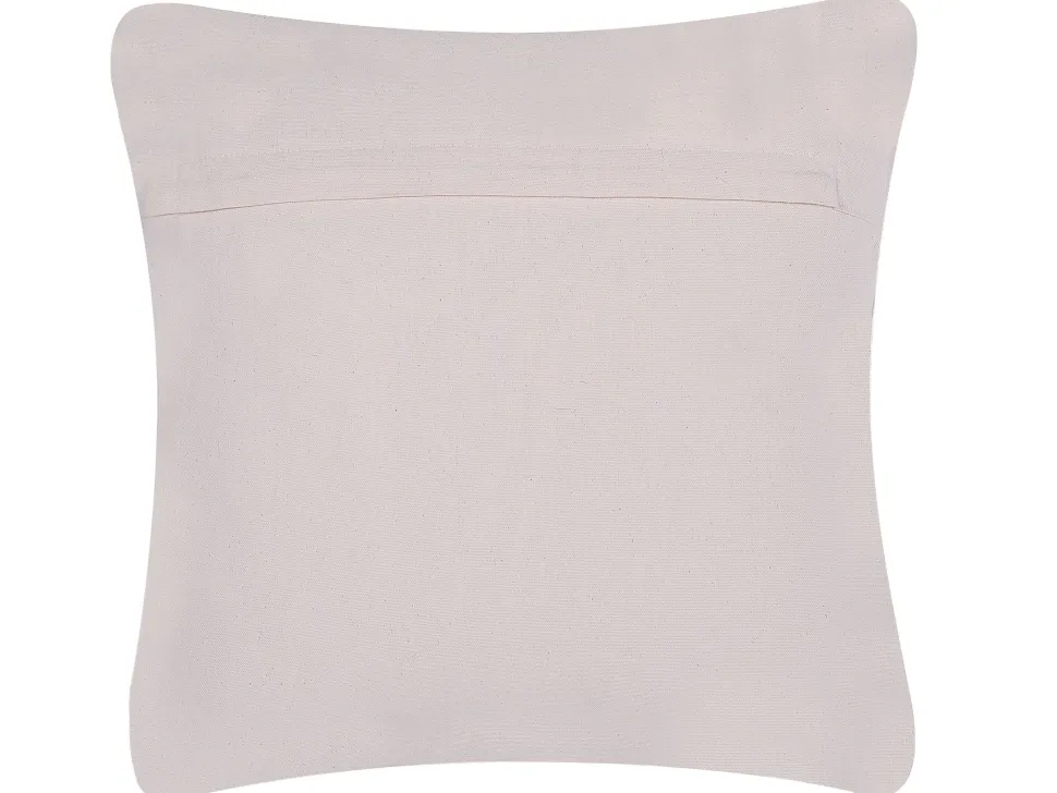 Almofada Decorativa Em Pele Castanha Escura 45 X 45 Cm Marady