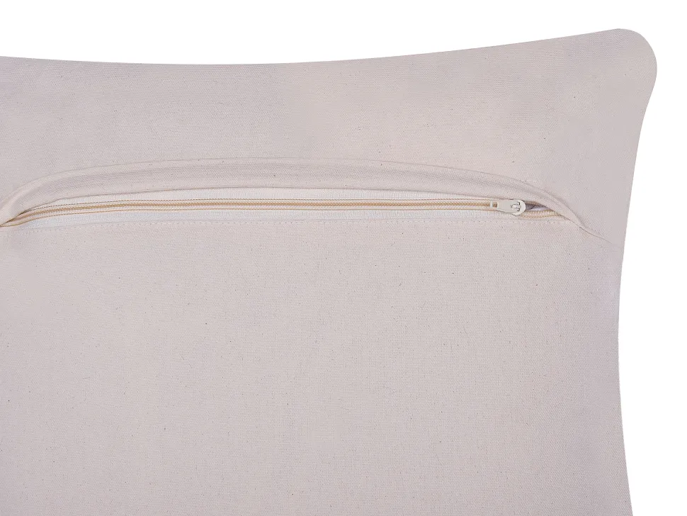 Almofada Decorativa Em Pele Castanha Escura 45 X 45 Cm Marady