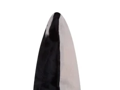 Almofada Decorativa Em Pele Castanha Escura 45 X 45 Cm Marady