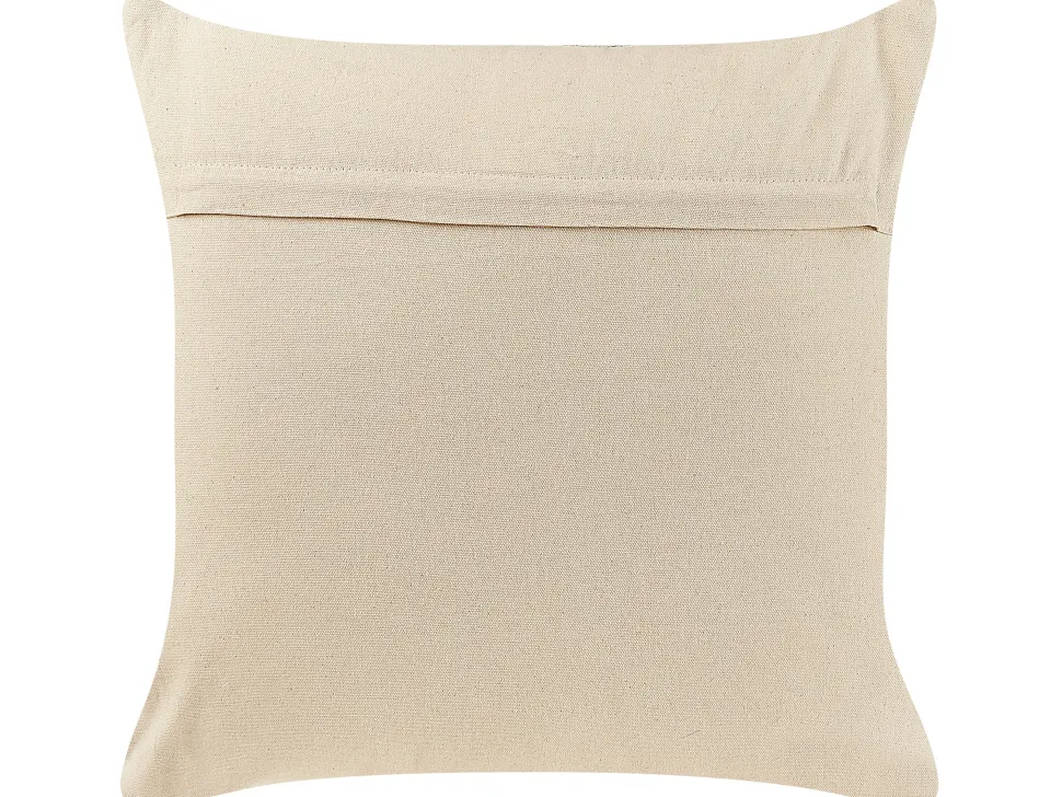 Almofada Decorativa Em Pele Cinzenta 45 X 45 Cm Marady