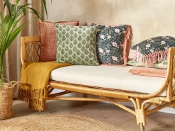 Almofada Decorativa Em Veludo Verde 45 X 45 Cm Rungia