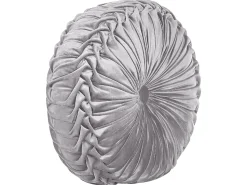 Almofada Decorativa Em Veludo Cinzento 40 Cm Udala