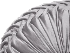 Almofada Decorativa Em Veludo Cinzento 40 Cm Udala