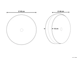 Almofada Decorativa Em Veludo Cinzento 40 Cm Udala
