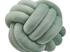 Almofada Decorativa Em Veludo Verde Menta 30 X 30 Cm Malni