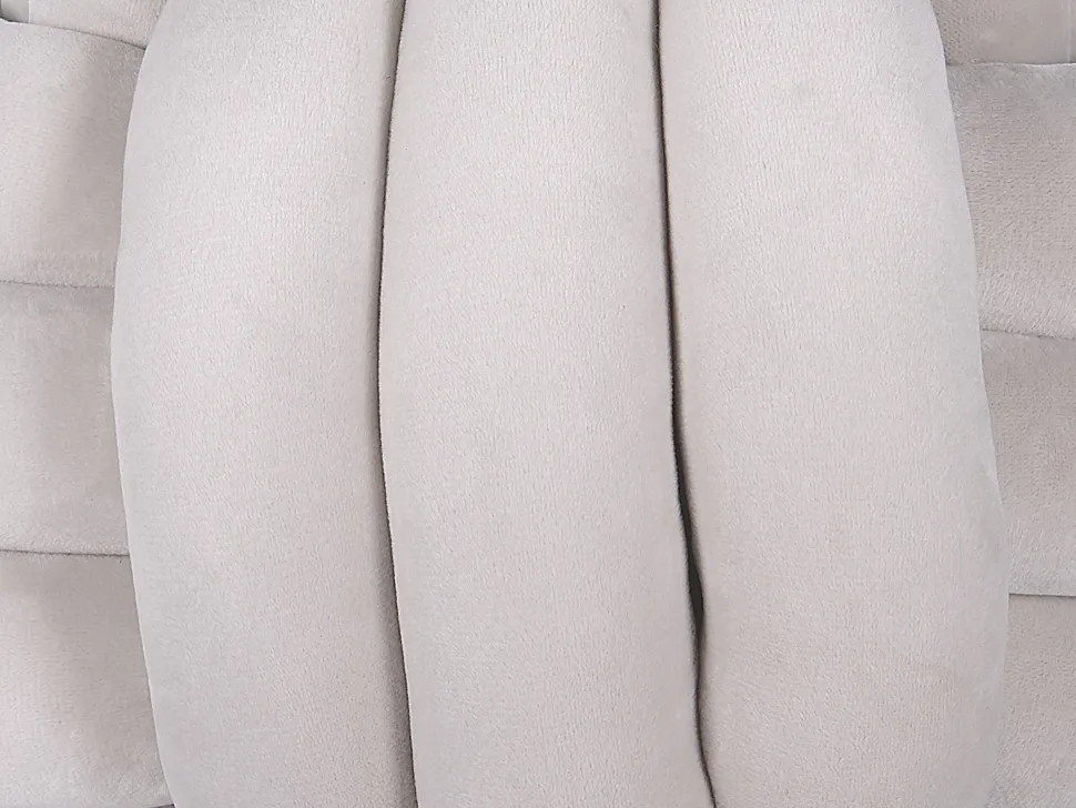 Almofada Decorativa Em Veludo Cinzento 30 X 30 Cm Malni