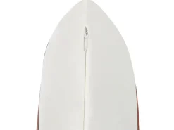 Almofada Decorativa Em Veludo Creme 45 X 45 Cm Curbita