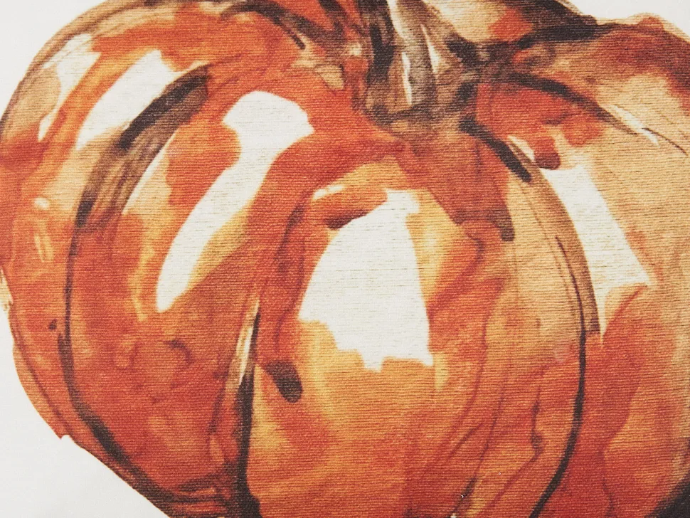 Almofada Decorativa Em Veludo Creme 45 X 45 Cm Curbita