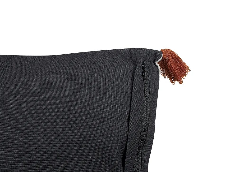 Almofada Decorativa Padrao Floral Em Veludo Multicolor 45 X 45 Cm Panax